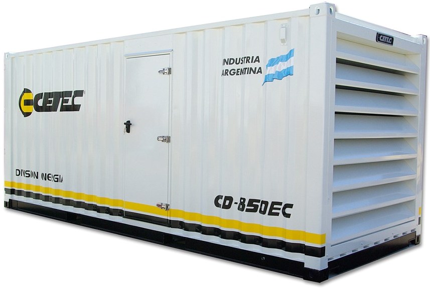 Container Gas Gen Sets - Cetec Sudamericana